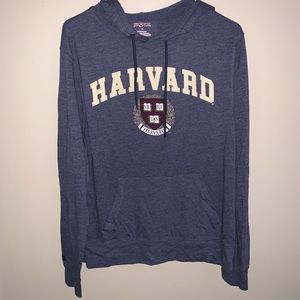 Never worn Harvard hooded tee